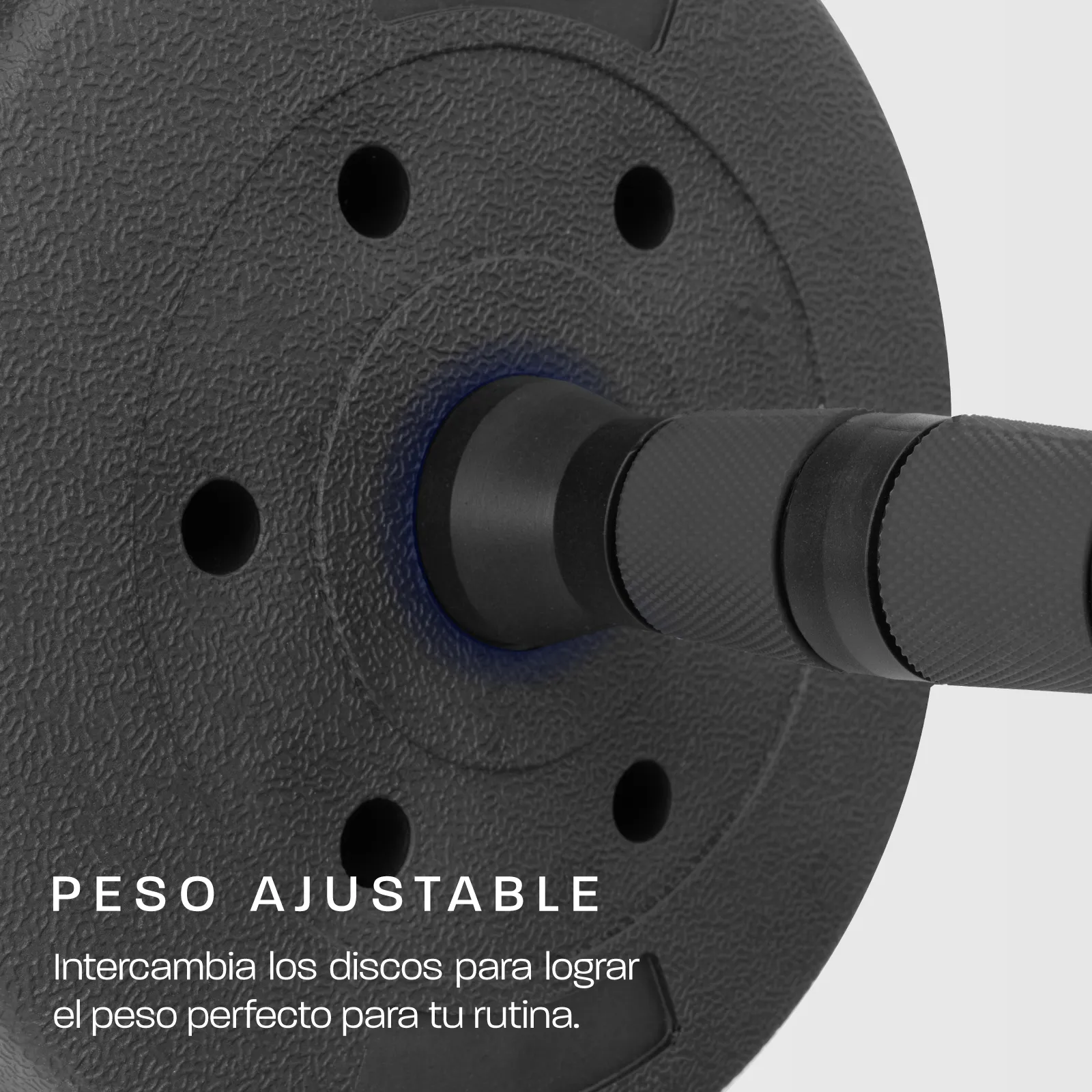 Mancuernas Ajustables 30kg Altera Set Discos Barra Pesa Rusa