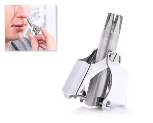 Manual Stainless Steel Nose Hair Trimmer
