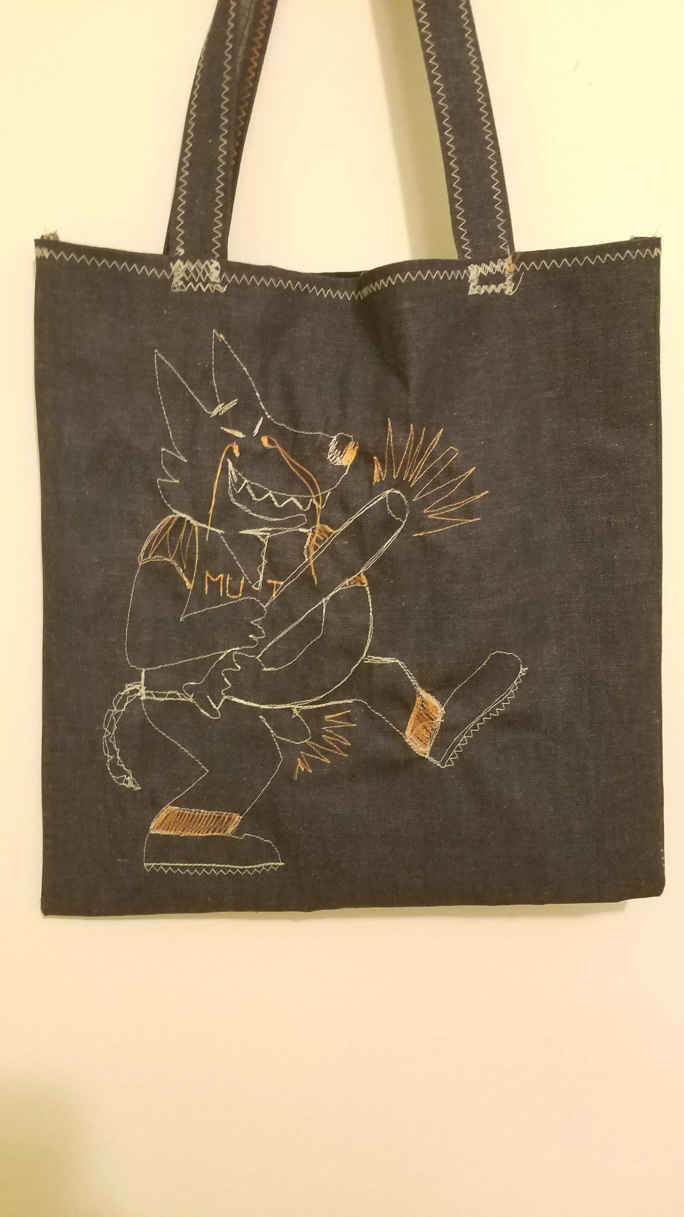 Mark Zubrovich, "Doggy Bag, Orange"