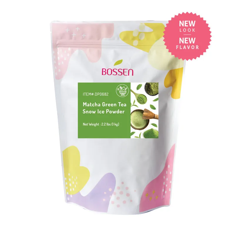 Matcha Green Tea Snow Ice Powder | 20 x 2.2 lbs. bags/case