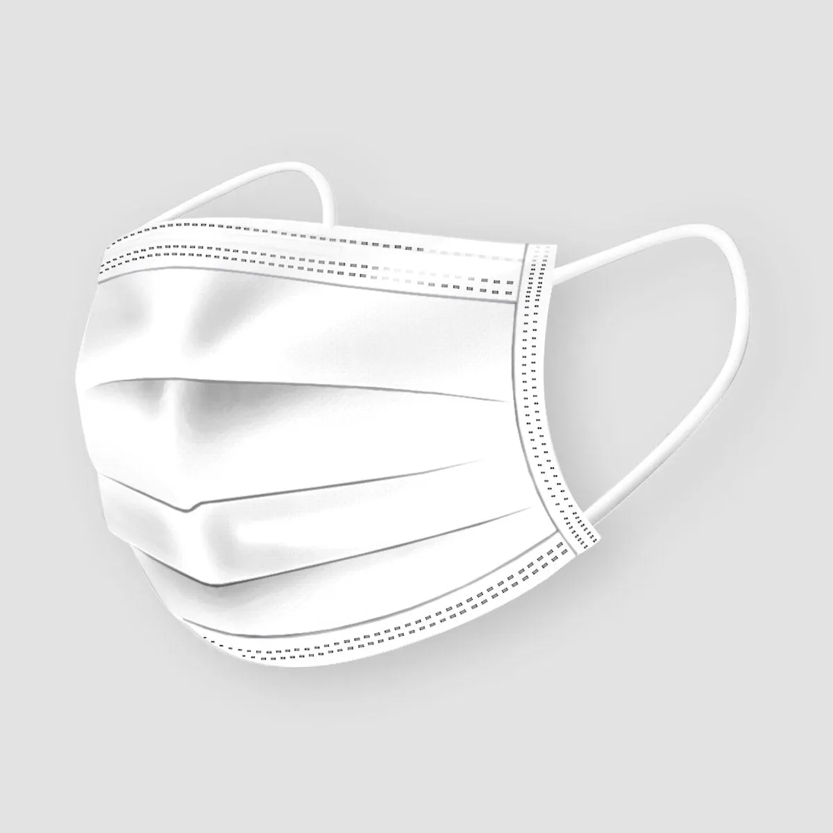 Medipop D Mask Desposable 5 Pack White