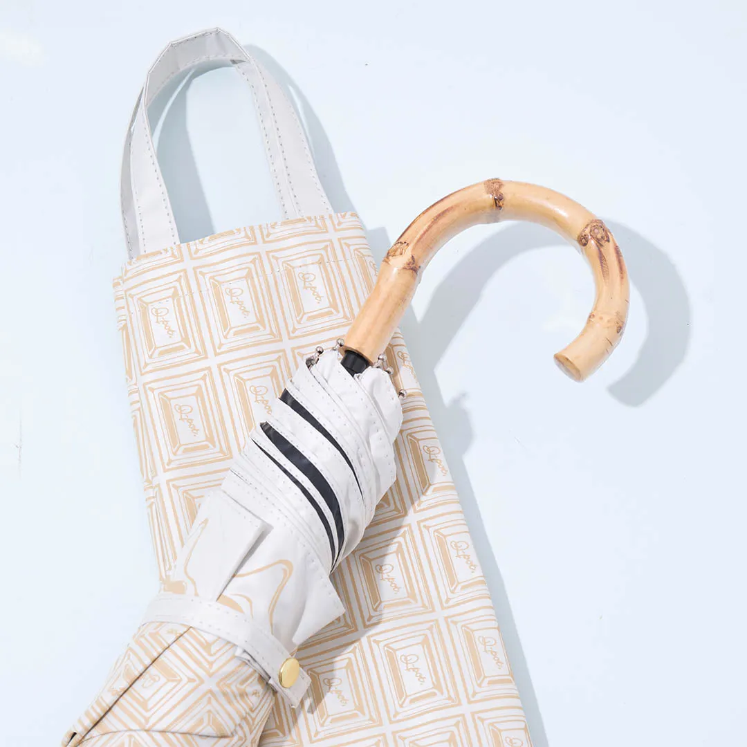 Melty White Chocolate Folding Umbrella【Japan Jewelry】