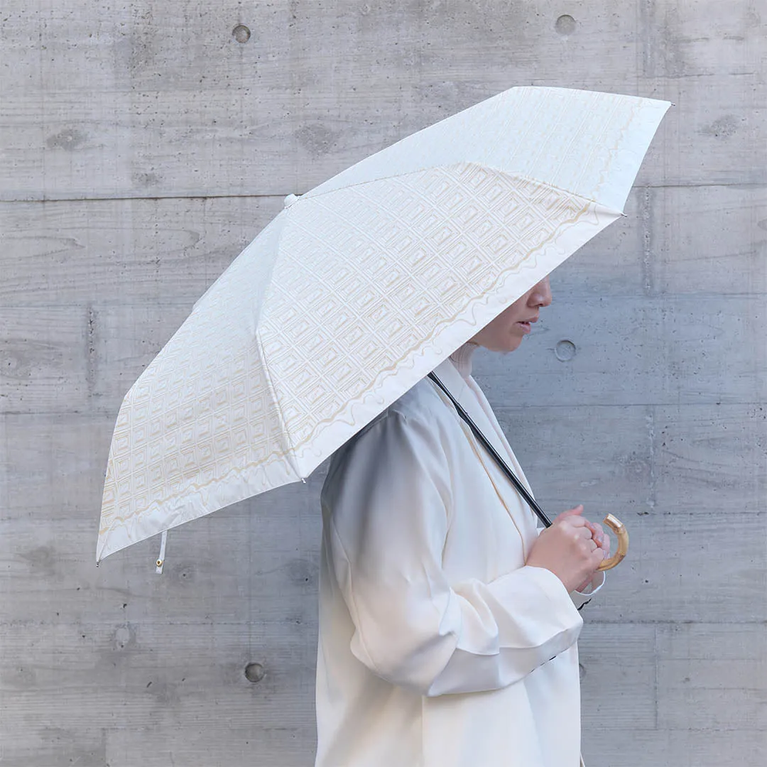 Melty White Chocolate Folding Umbrella【Japan Jewelry】