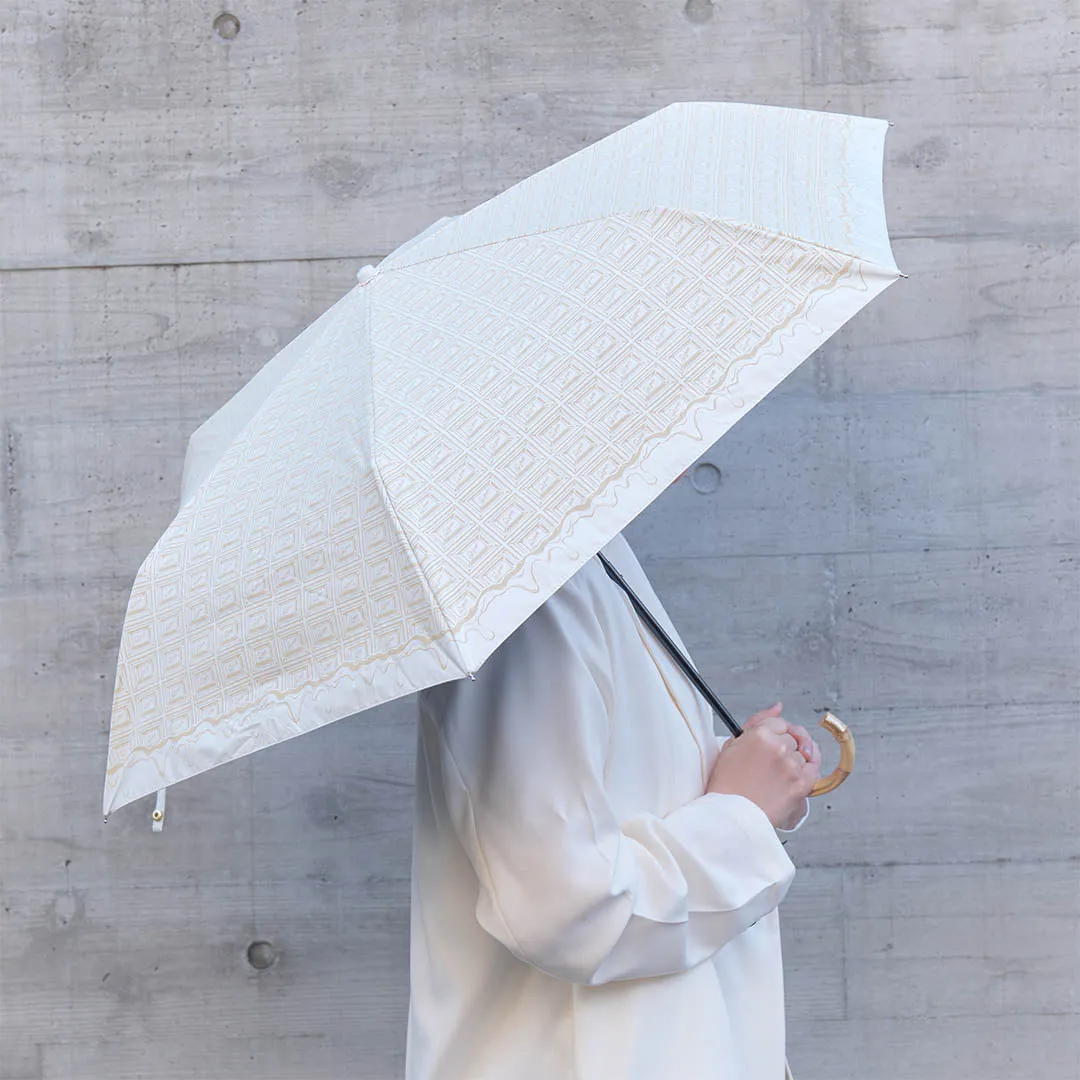 Melty White Chocolate Folding Umbrella【Japan Jewelry】
