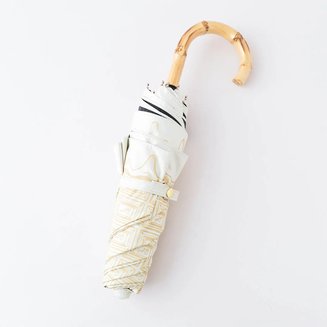 Melty White Chocolate Folding Umbrella【Japan Jewelry】