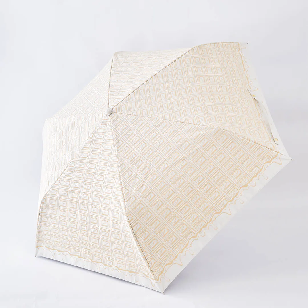Melty White Chocolate Folding Umbrella【Japan Jewelry】