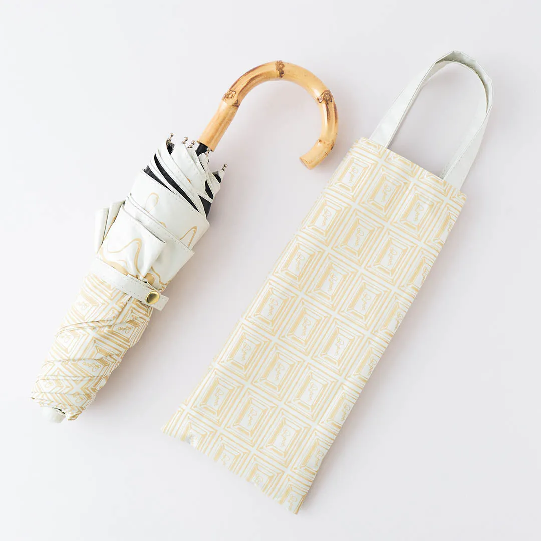 Melty White Chocolate Folding Umbrella【Japan Jewelry】