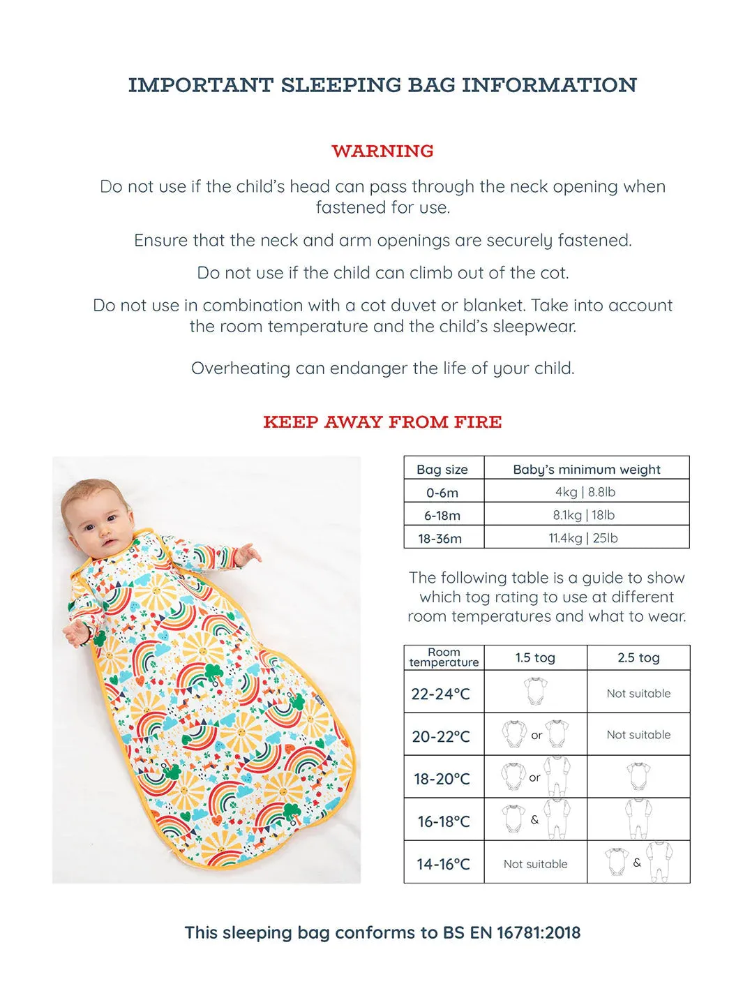 Memories Sleeping Bag 1.5 tog