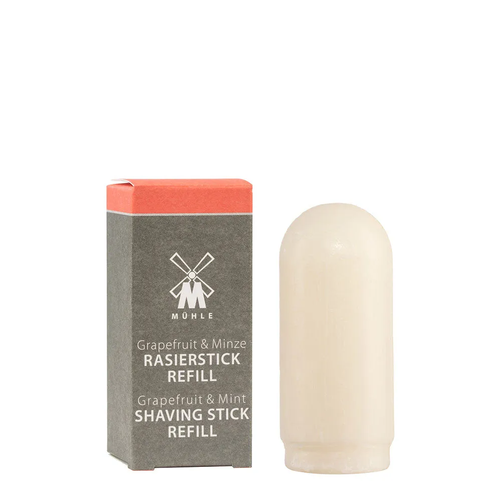 MÜHLE SHAVECARE Shaving Stick Refill, Grapefruit & Mint