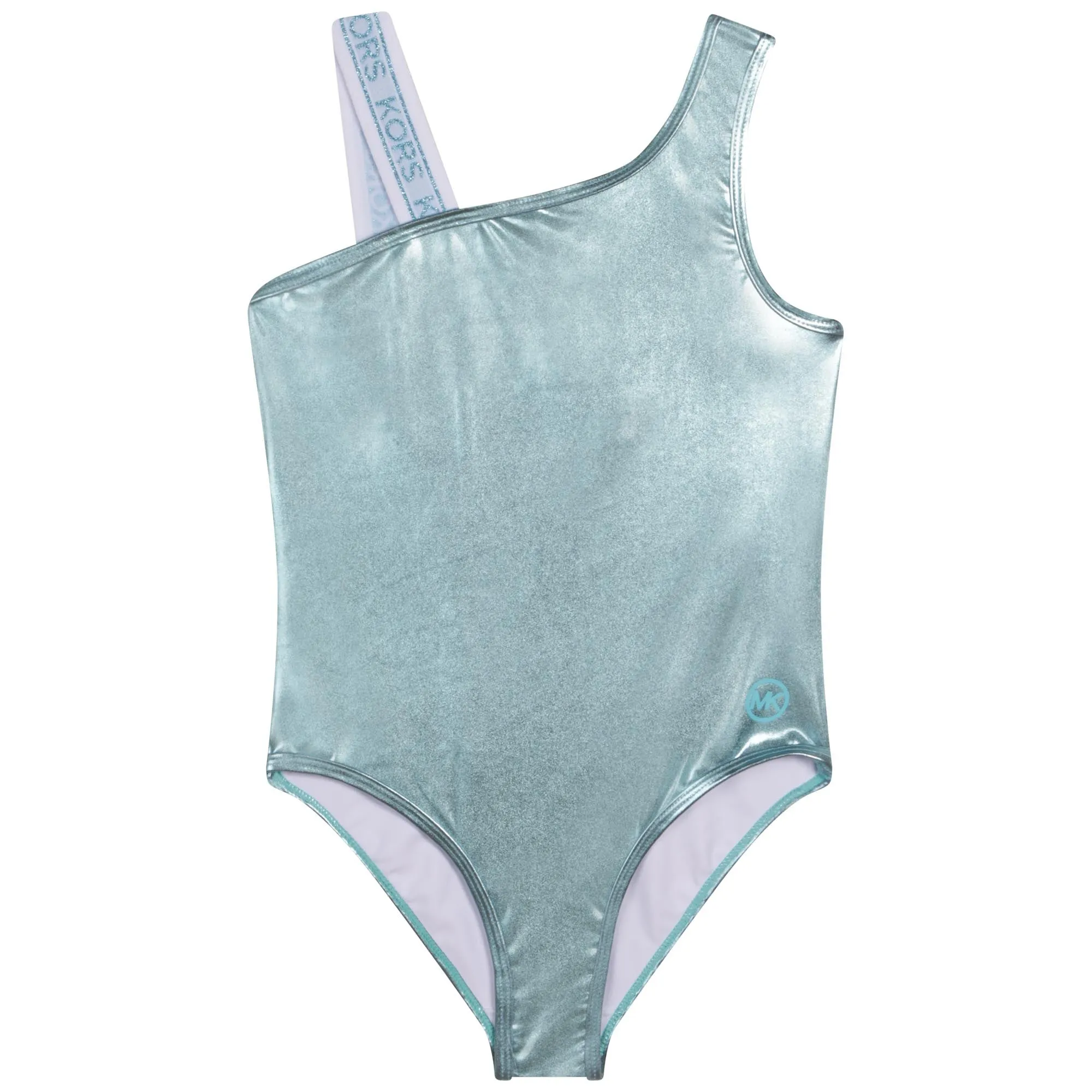 Michael Kors Teal Shiny Swimsuit