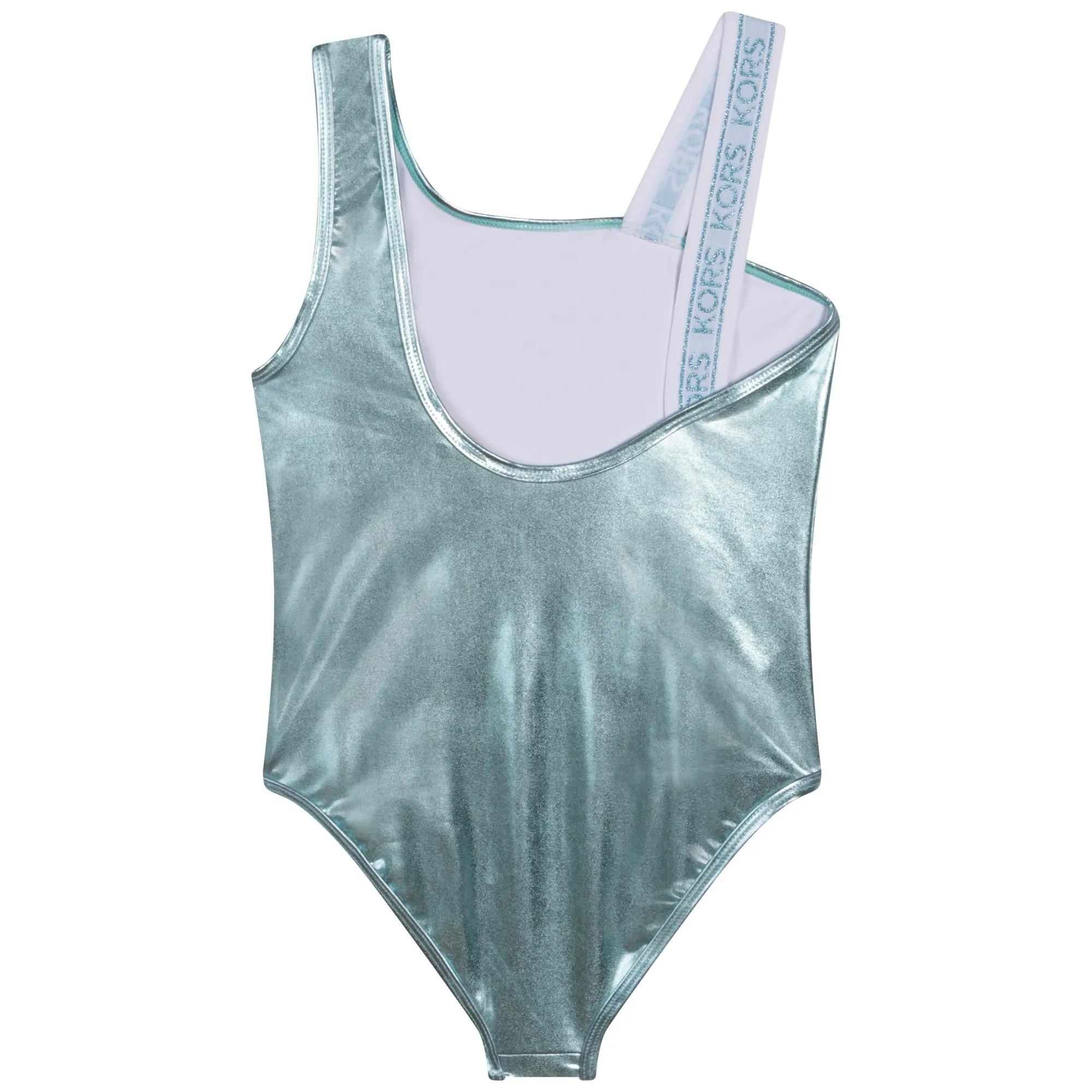 Michael Kors Teal Shiny Swimsuit