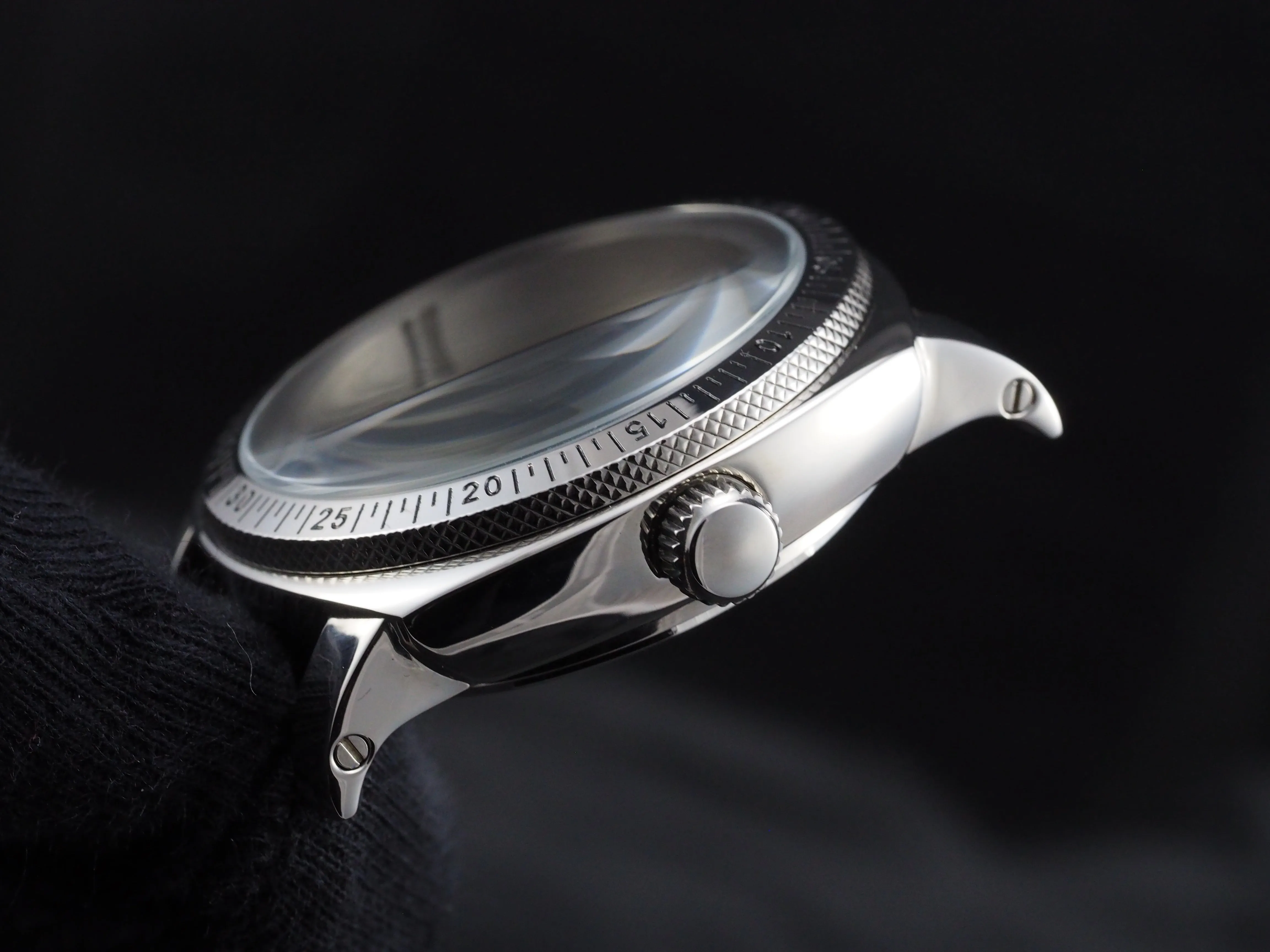 Military style watch case for TY2846