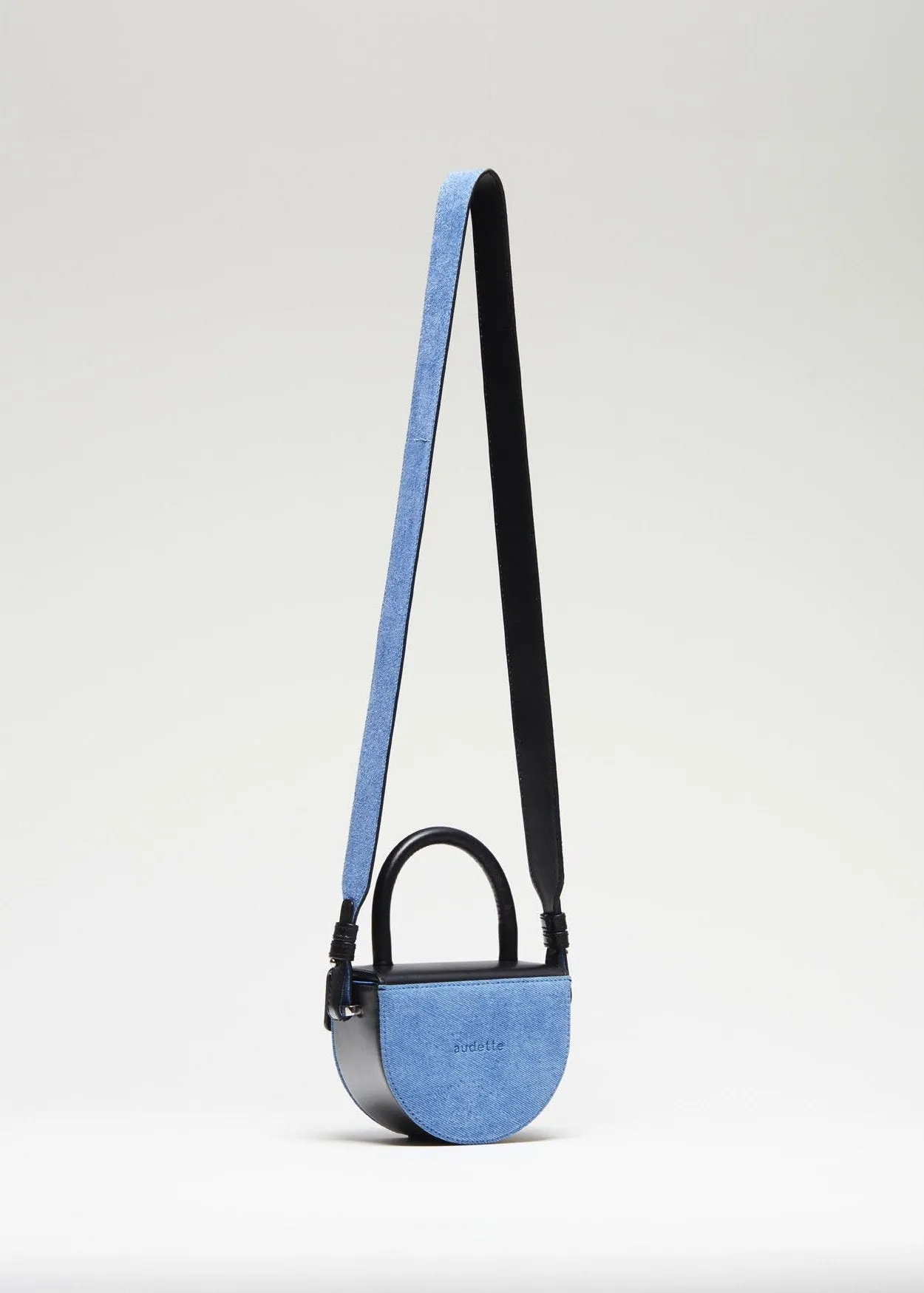 Mini Nuit - Suede Denim & Black