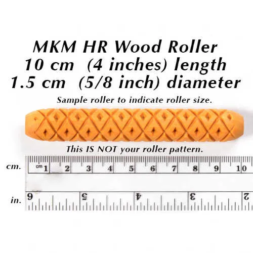 MKM Hand Roller 10cm Snake Skin