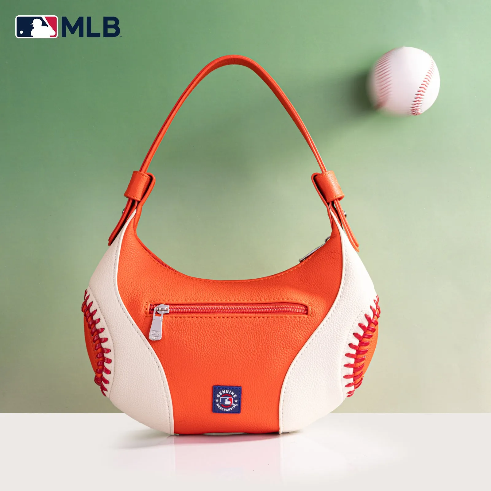 MLB-HA101   MLB Houston Astros Team Hobo Bag/Shoulder Bag