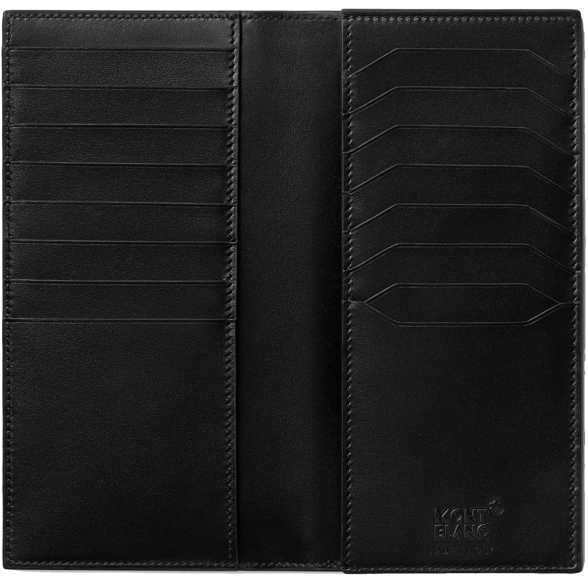 Montblanc Long Wallet Meisterstück 15 Black/Red Dispartures 129682