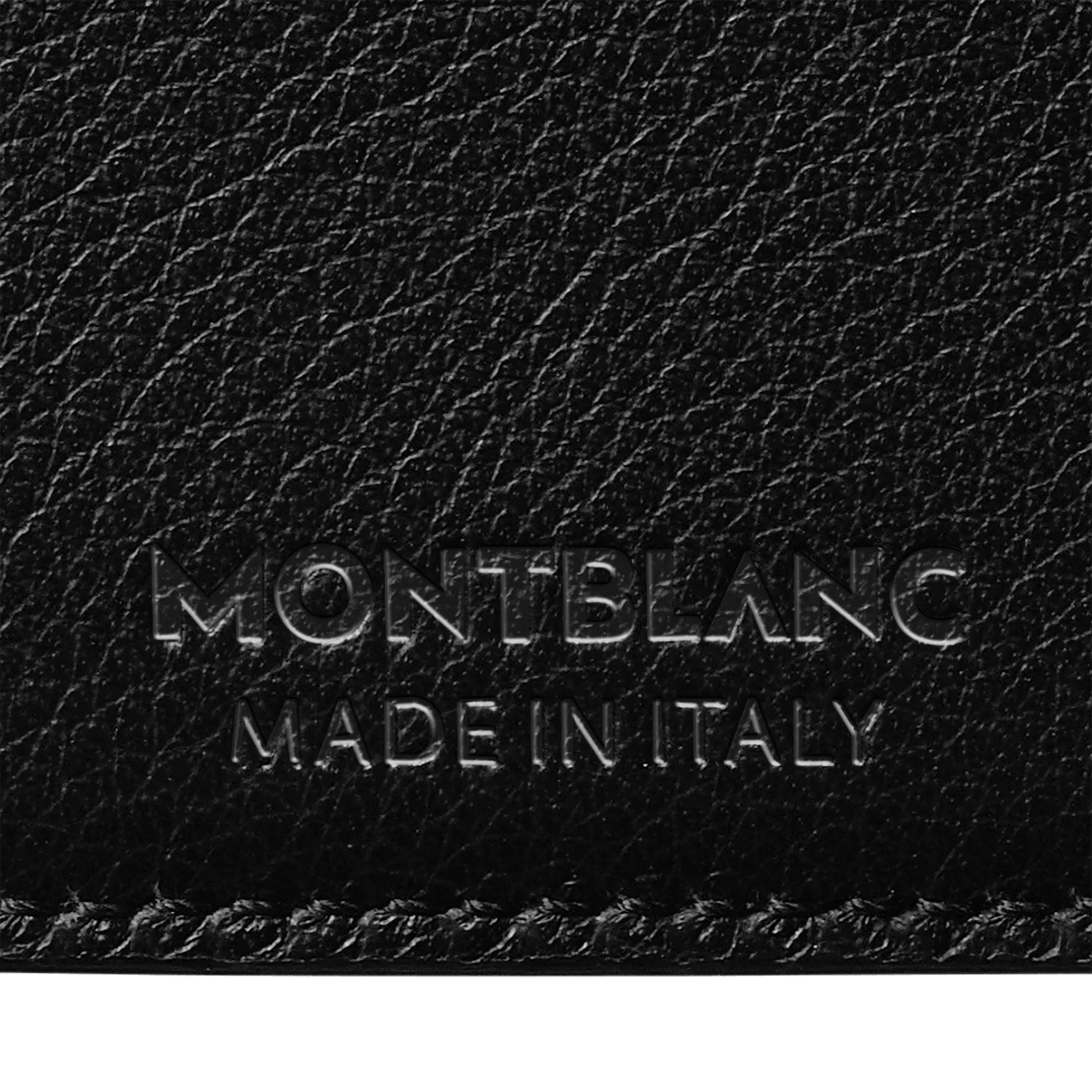 Montblanc Meisterstück Selection Soft Wallet 6cc Black 130048 portfolio