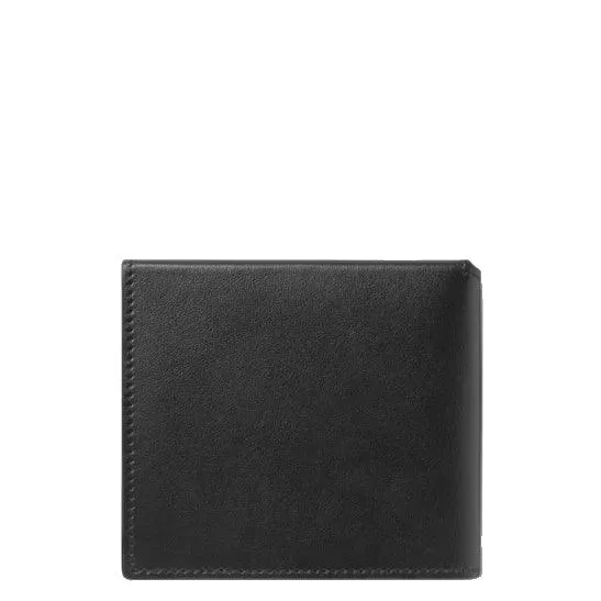 Montblanc thin wallet Soft Trio 4 Black compartments 198145