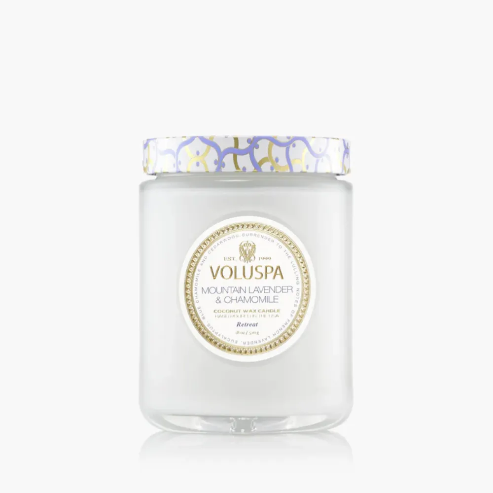 Mountain Lavender & Chamomile Large Jar Candle