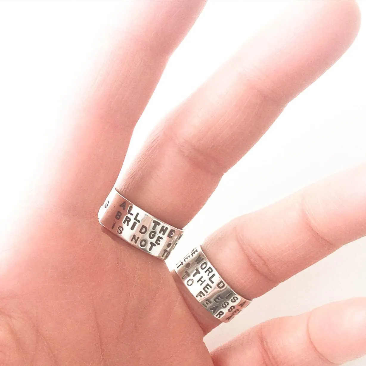 narrow bridge ring