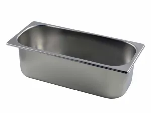 Narrow Stainless Steel Pan – 5.0L
