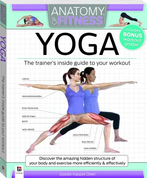 New Anatomy of Fitness: Yoga Paperback, 192 Pages