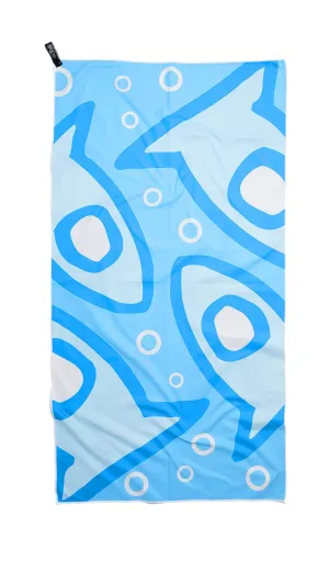 NEW!!!! Pattern Blue Towel