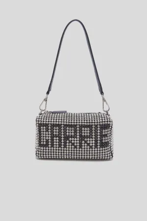 Night Ed. Bijoux Strass Bag Synthetic - Crystal Black