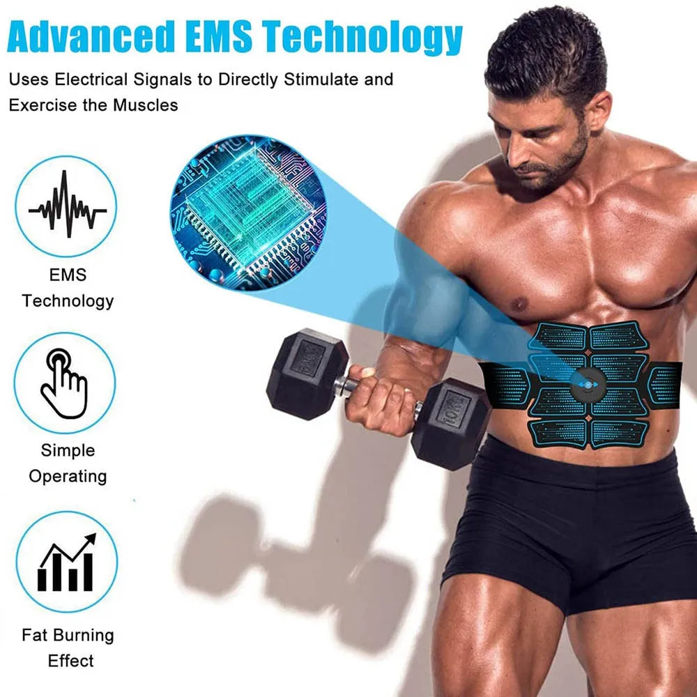 NO BATTERY Abdominal Toner Muscle Stimulator