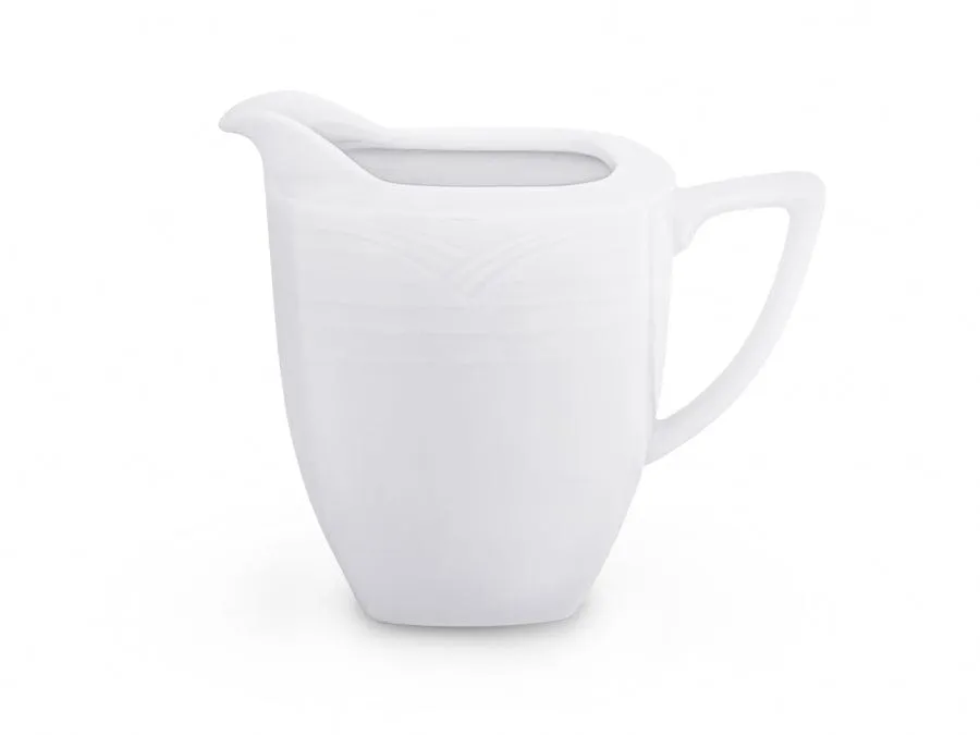Noritake Arctic White Square Creamer 220ml ARCT237