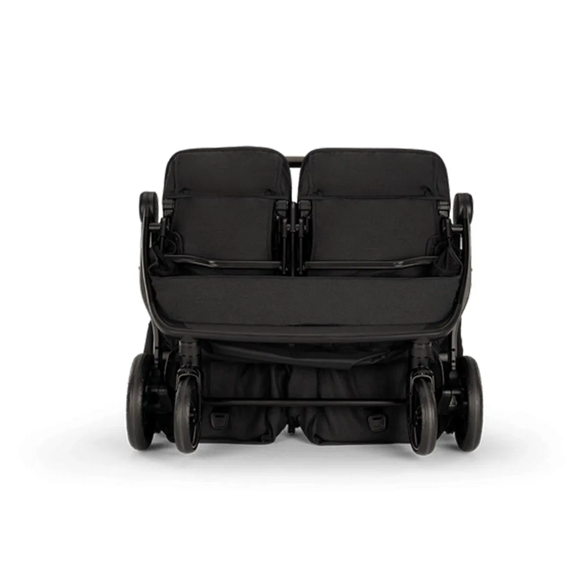 Nuna TRVL Dubl Baby Double Stroller - Caviar