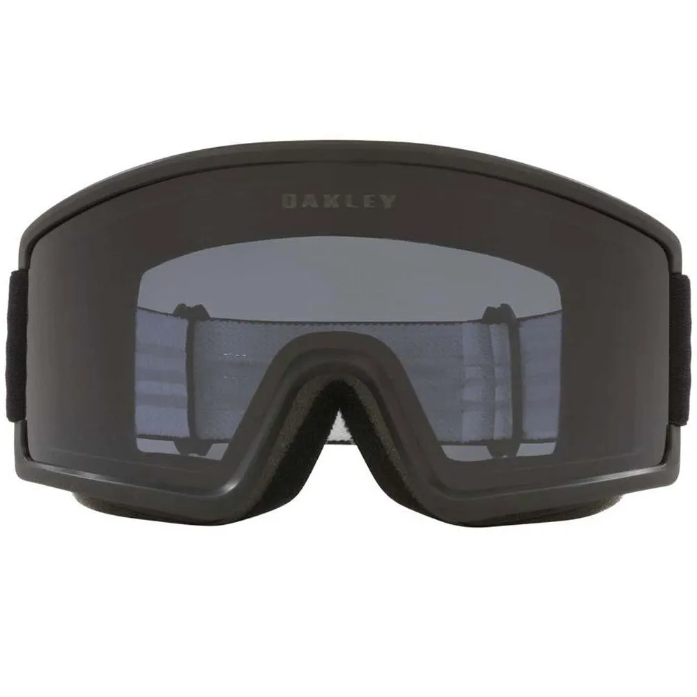 Oakley Target Line M Snow Goggles - Black With Dark Grey Lens