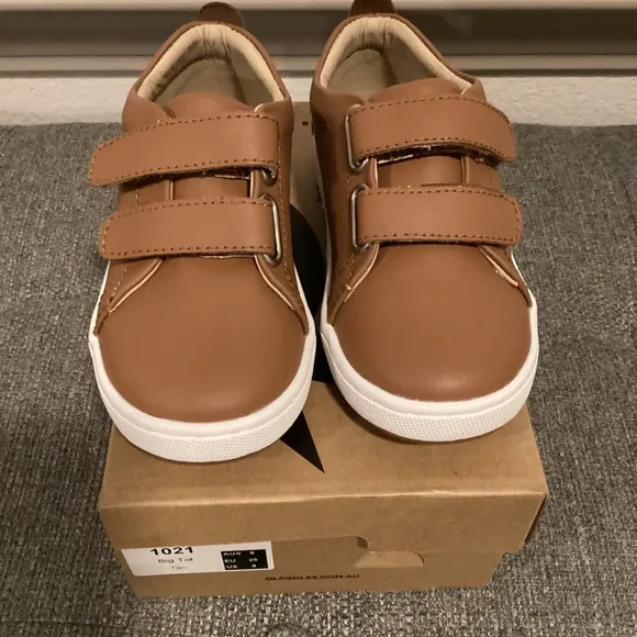 OLD SOLES Kids' Leather Sneaker (Toddler Kid) 8.5-9US/25EU