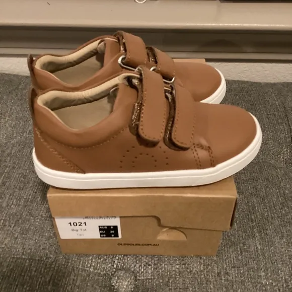 OLD SOLES Kids' Leather Sneaker (Toddler Kid) 8.5-9US/25EU