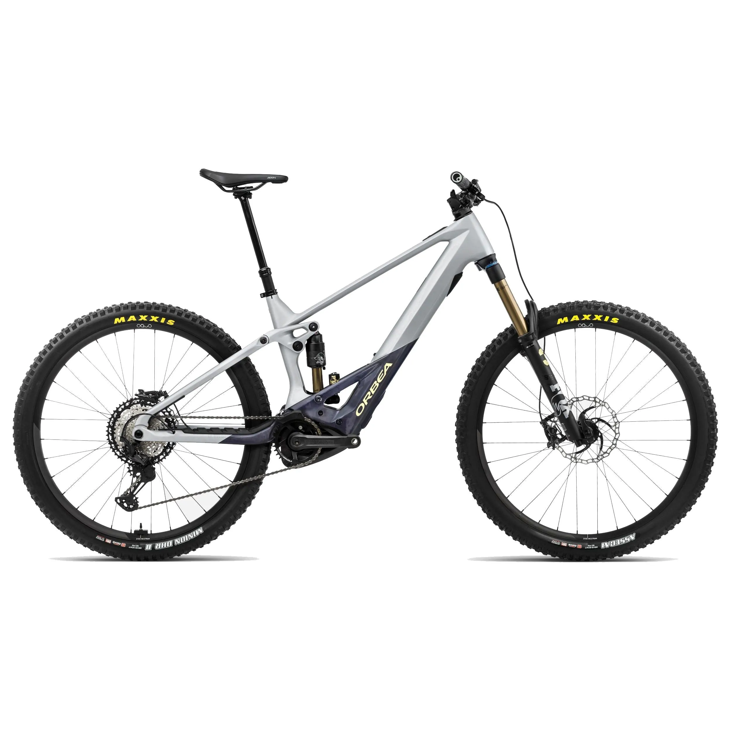 Orbea Wild M-Team Carbon Electric Mountain Bike 2024 - Halo Silver