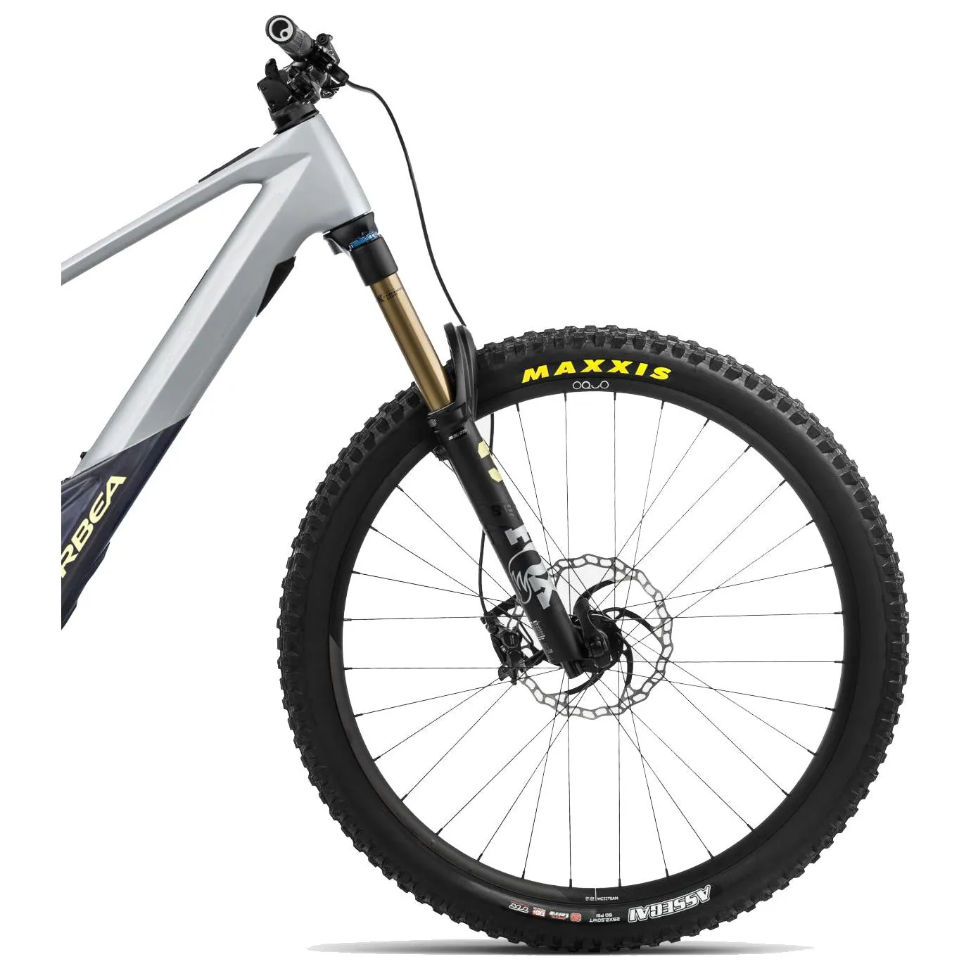 Orbea Wild M-Team Carbon Electric Mountain Bike 2024 - Halo Silver