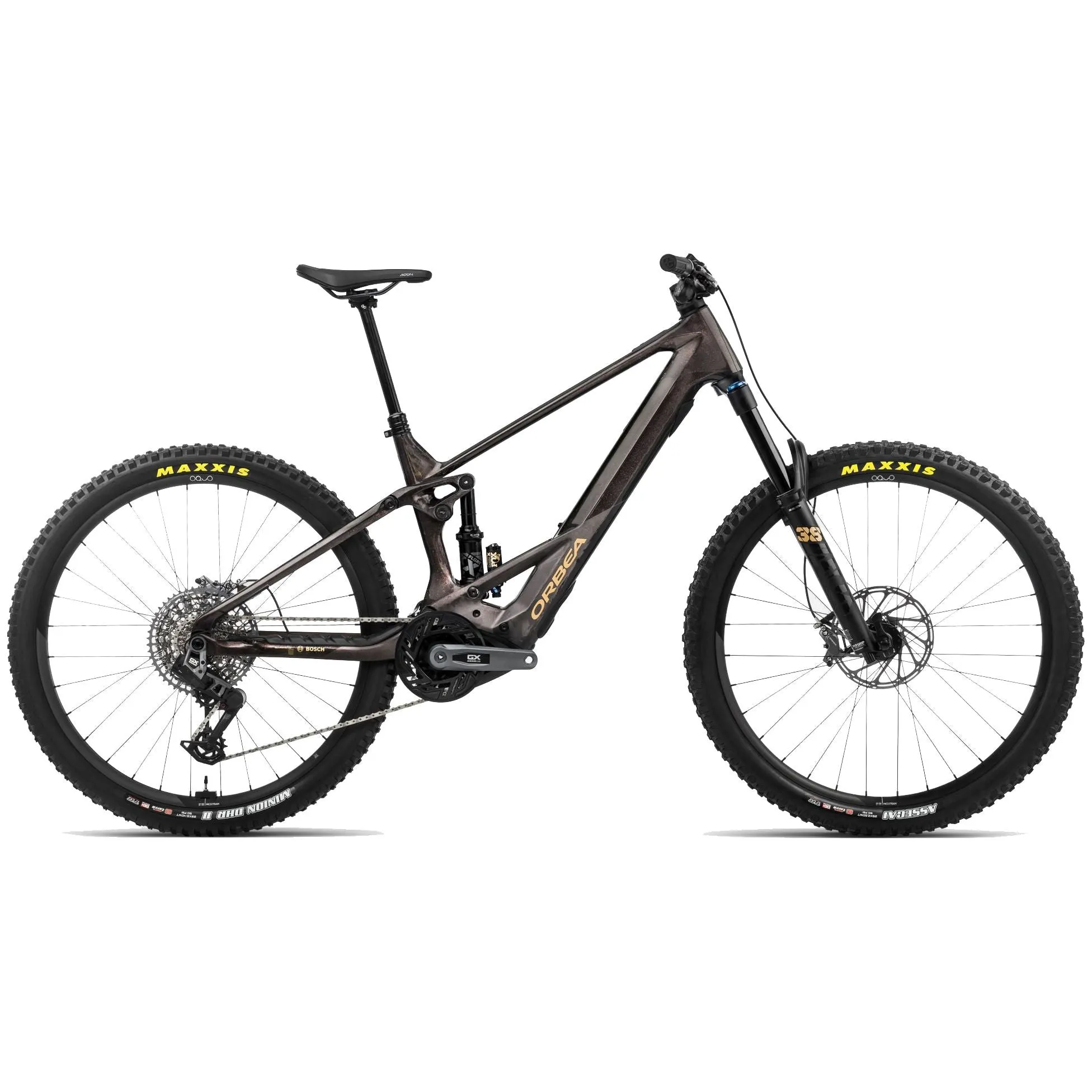 Orbea Wild M11 AXS Carbon Electric Mountain Bike 2024 - Cosmic Carbon View
