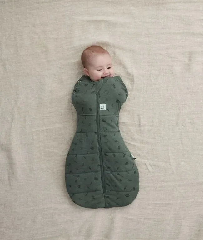 Organic Winter Cocoon Swaddle Sleeping Bag - Veggie Patch