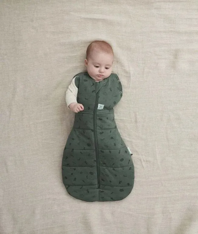 Organic Winter Cocoon Swaddle Sleeping Bag - Veggie Patch