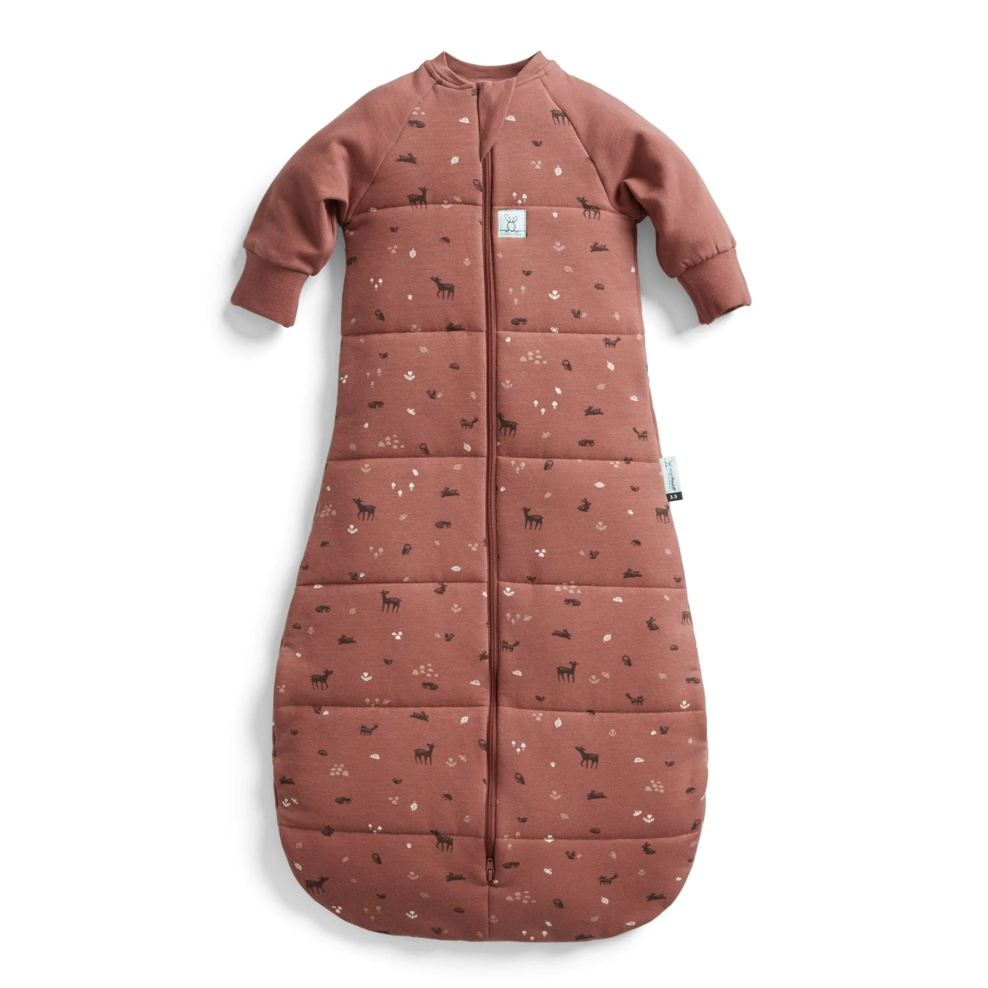 Organic Winter Jersey Sleeping Bag - Extra Warm - Forest Friends