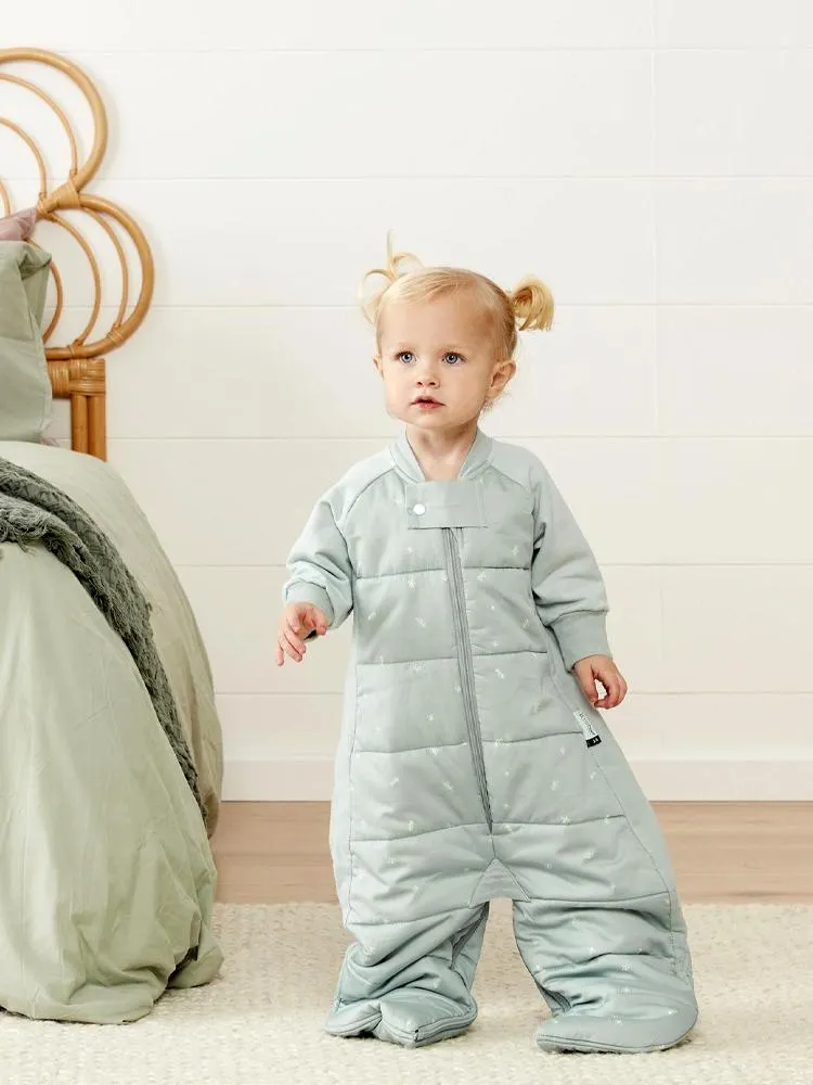 Organic Winter Long Sleeved 2 in 1 Sleeping Suit Bag - Extra Warm
