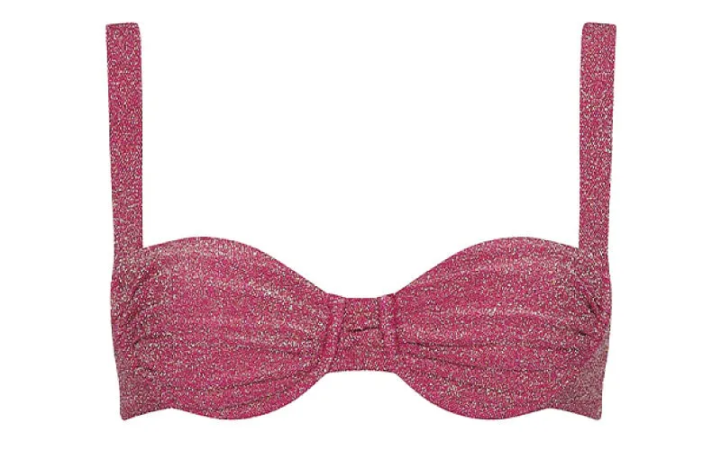 Peggy Fuchsia Shiny Bikini ::RET