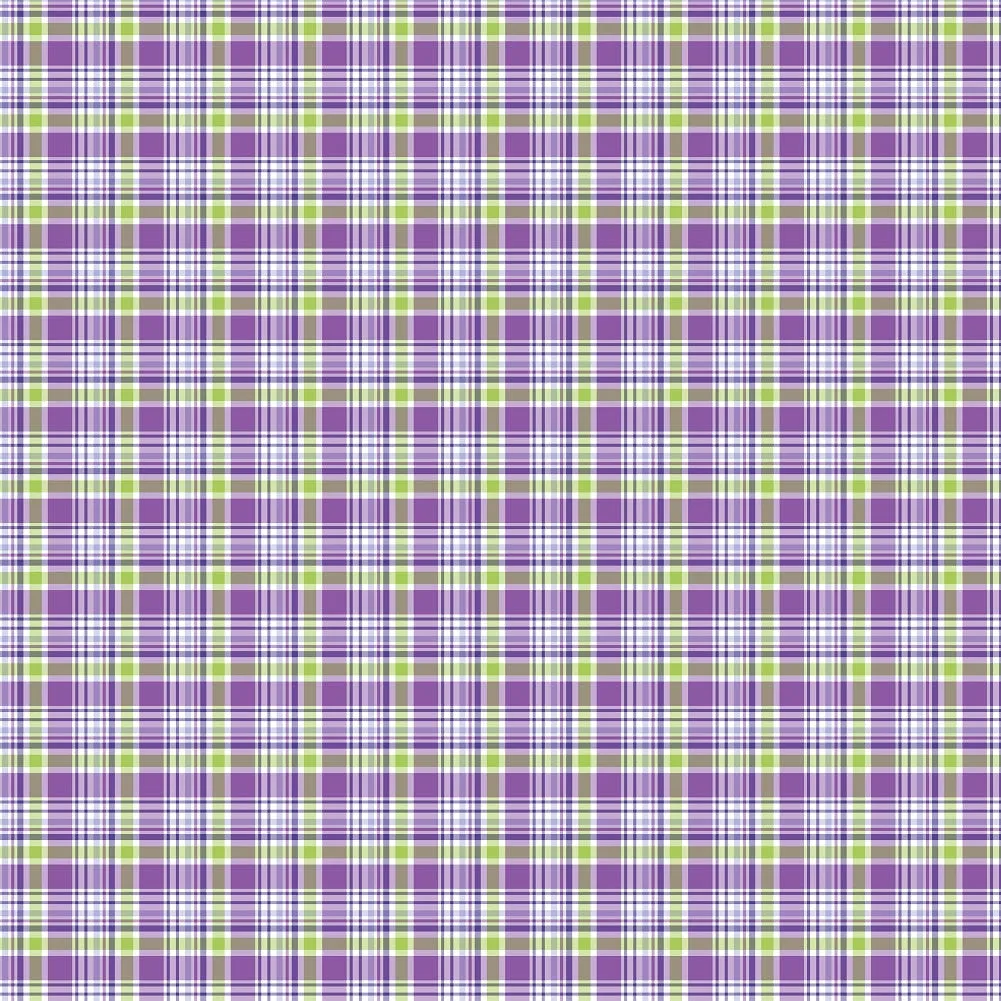 Plaid Pattern Heat Transfer Vinyl Sheet
