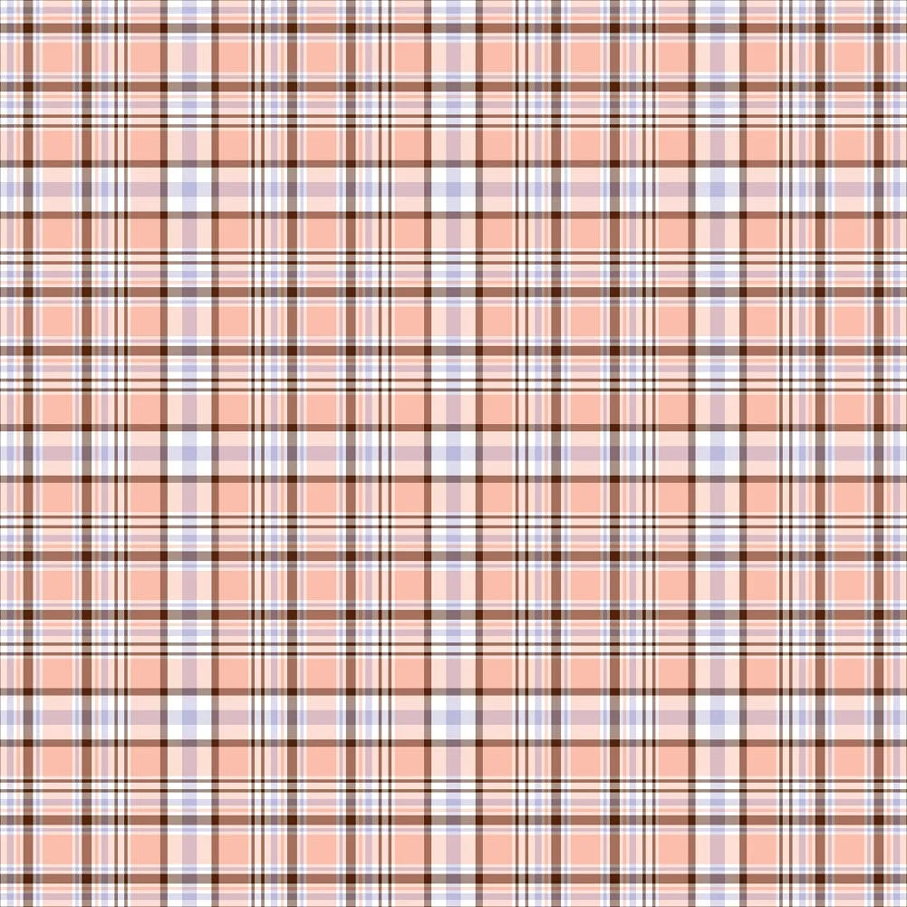 Plaid Pattern Heat Transfer Vinyl Sheet