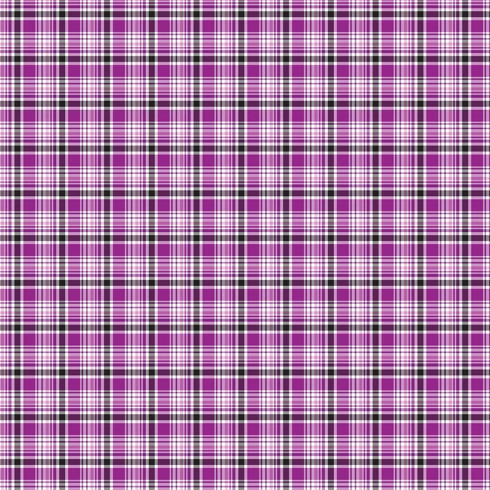 Plaid Pattern Heat Transfer Vinyl Sheet