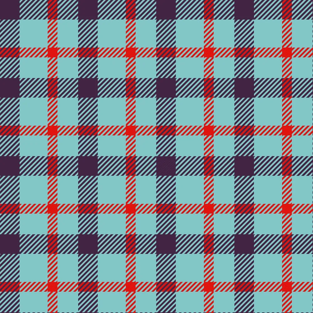 Plaid Patterns Adhesive Vinyl Sheet