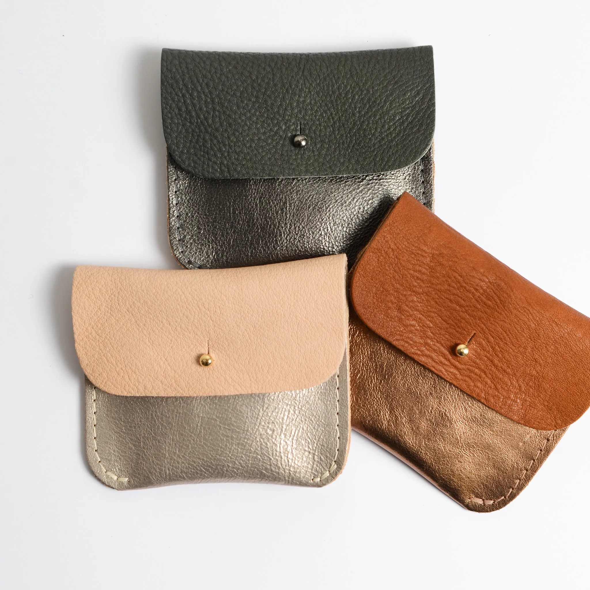 PLATINUM   NATURAL COIN/CARD PURSE