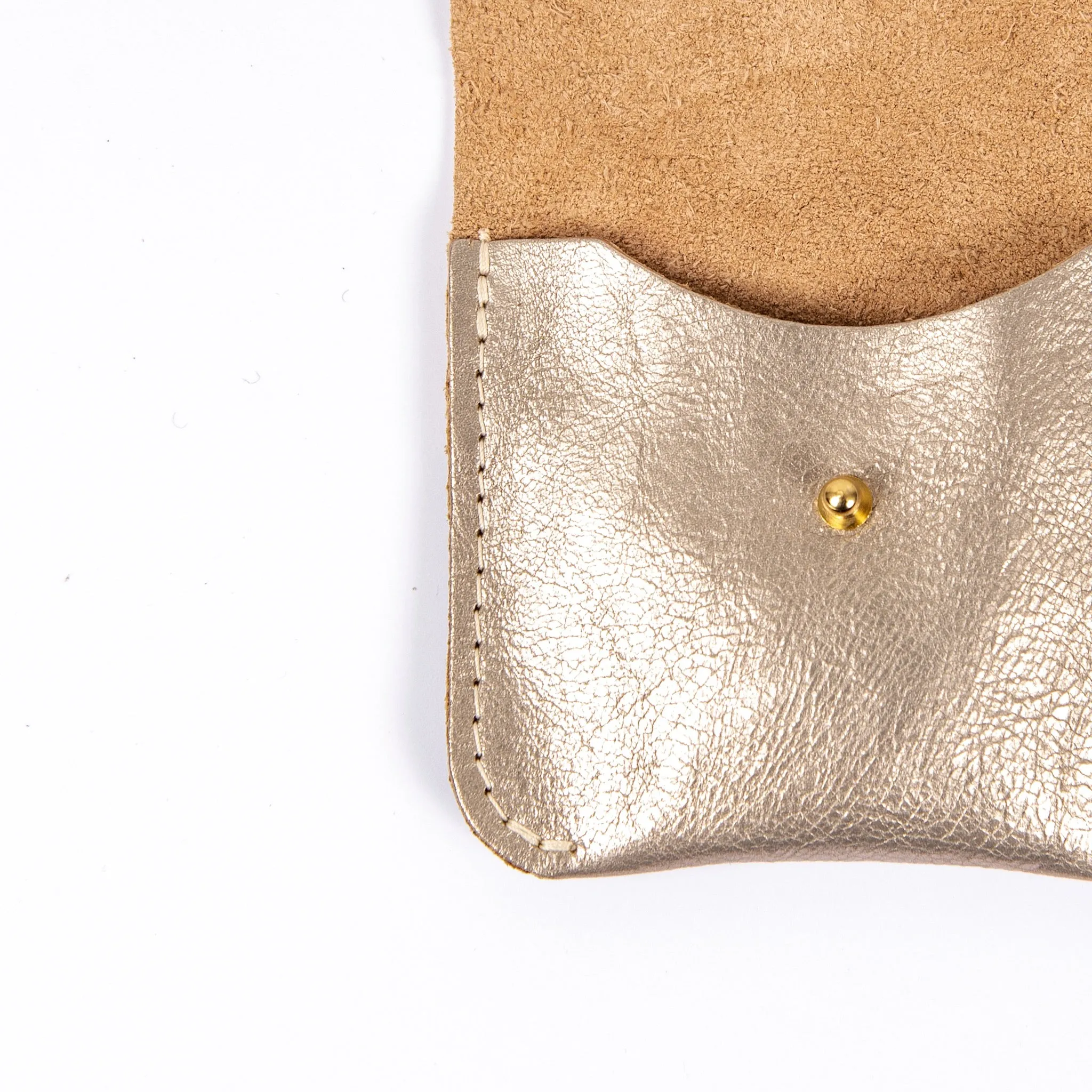 PLATINUM   NATURAL COIN/CARD PURSE