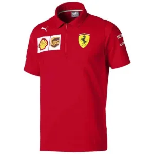 POLO Scuderia Ferrari Childrens Formula One 1 Team Poloshirt NEW! Kids Red