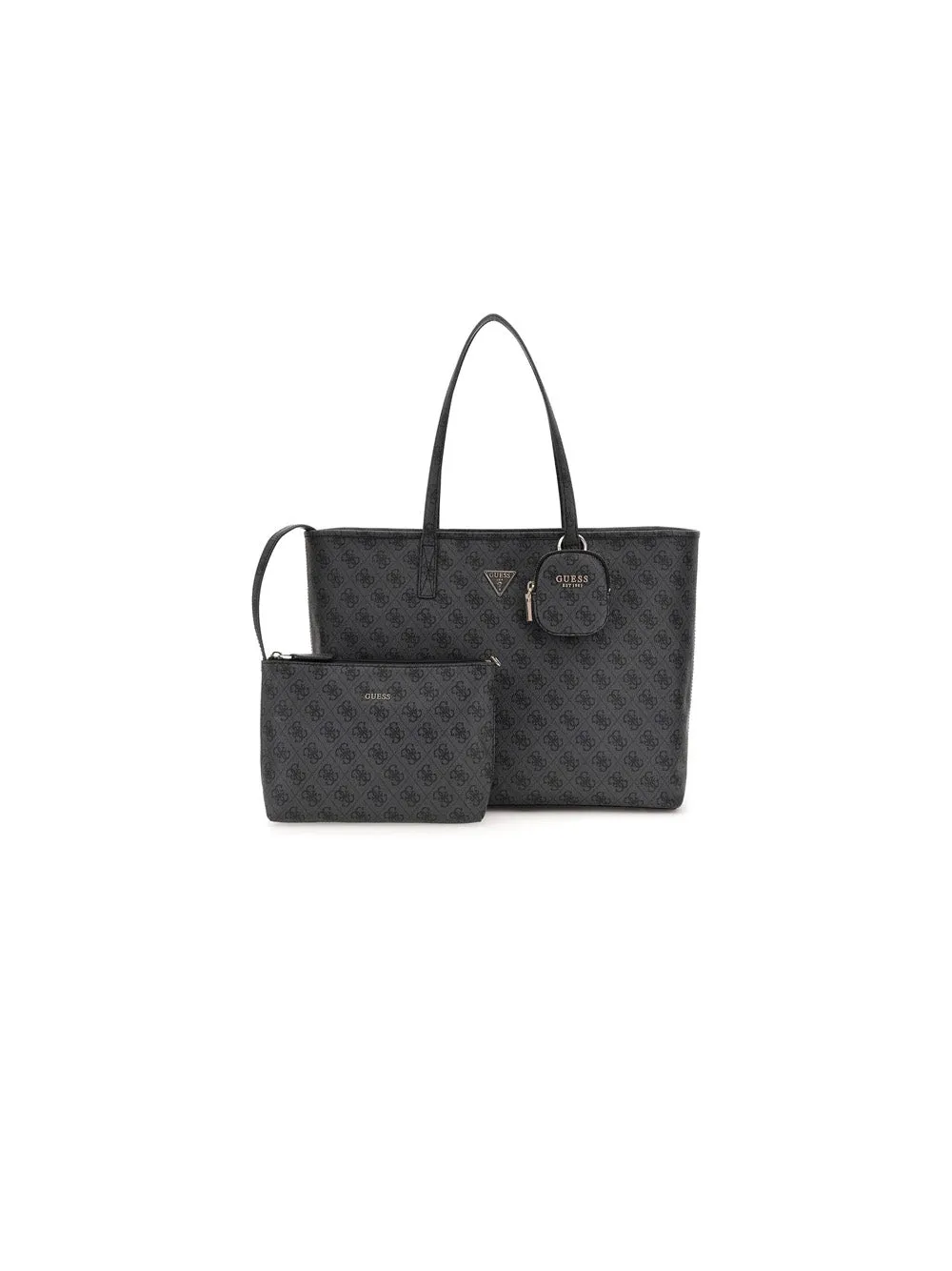 Power Play Large Tech Tote - Coal Logo